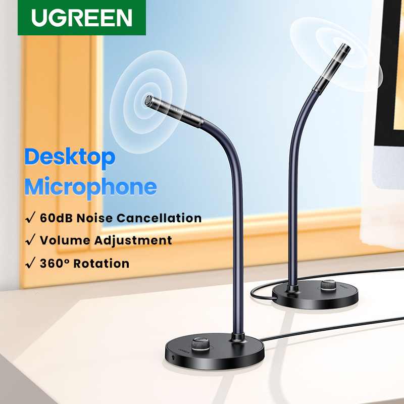 Streaming Mic Condenser - UGREEN Mikrofon USB Mikrofon Desktop Komputer
