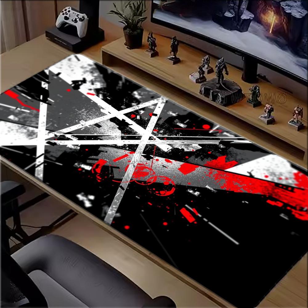 Esports Gaming Industry - Alas Mouse Gaming Besar Warna Merah