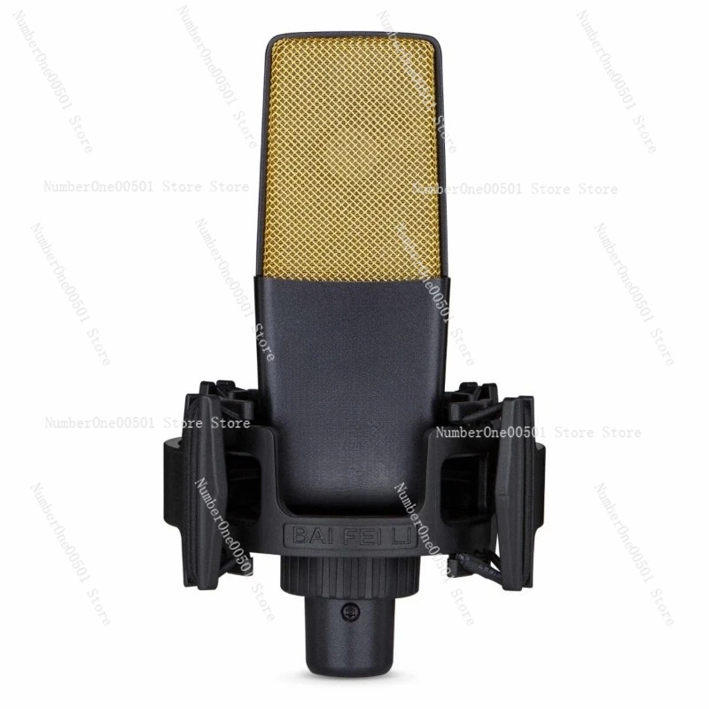 Streaming Mic Condenser - Mikrofon Kondensor Profesional C414 48V Phantom