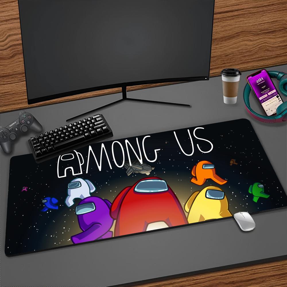 Esports Essential Gaming Pc - A-AMonGes Us-es Mouse Pad Kartun Lockedge