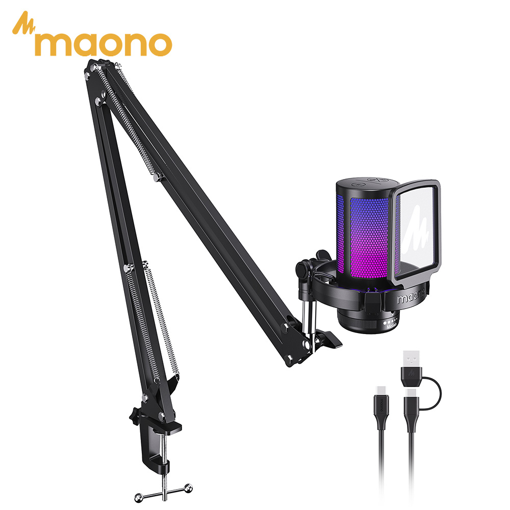 Streaming Mic Condenser - Mikrofon Kondensor USB Gaming MAONO DGM20S