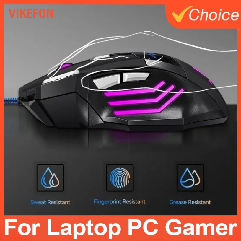 1 PCS Mouse Gaming Ergonomis R - Esports Gaming Pcs ulasan dan harga