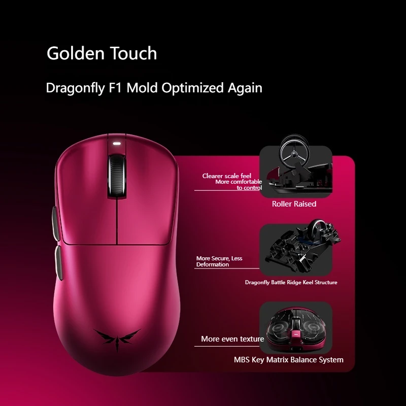 VGN Dragonfly F1 V5 Mouse Gami - Esports Essential Gaming Pc ulasan dan harga