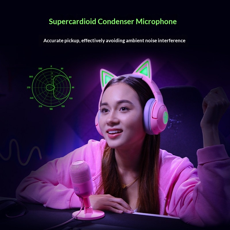 Mikrofon Kondensor USB Mini Ra - Streaming Mic Condenser ulasan dan harga