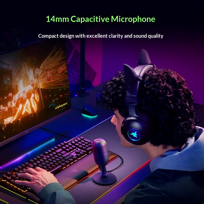 Mikrofon Kondensor USB Mini Ra - Streaming Mic Condenser ulasan dan harga