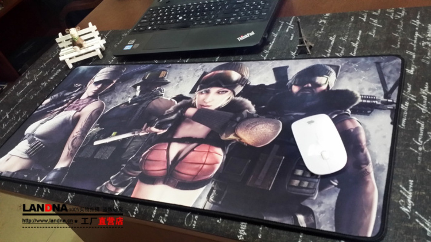 Alas Mouse Karet Ukuran Ekstra - Esports Gaming Logo ulasan dan harga
