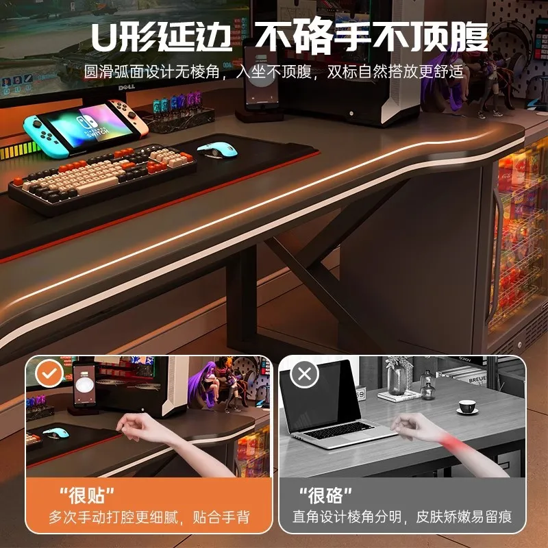 Meja Komputer Gaya E-sports Hi - Esports Gaming House ulasan dan harga