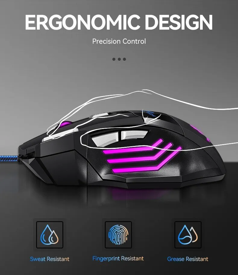1 PC Mouse Gaming USB Hyperspe - Esports Essential Gaming Pc ulasan dan harga