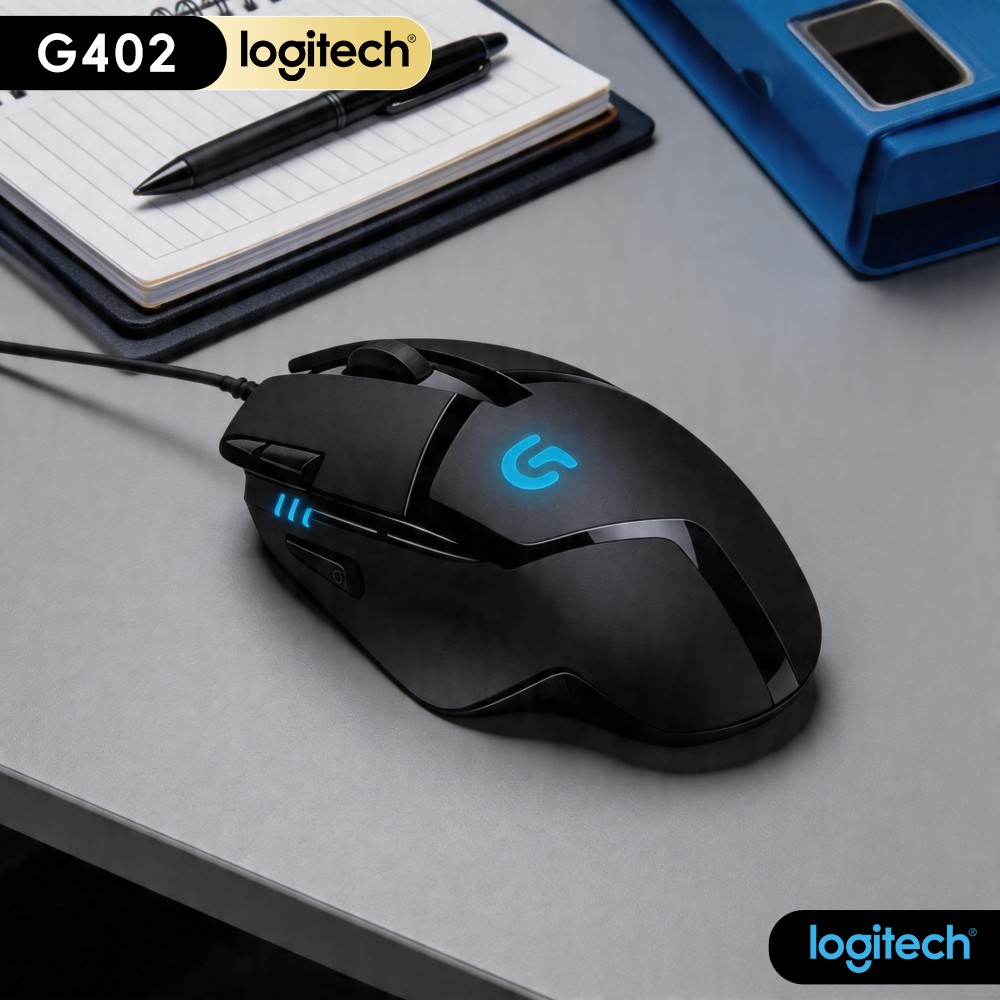 Logitech G402 Mouse Gaming Ber - Esports Gaming Hardware ulasan dan harga