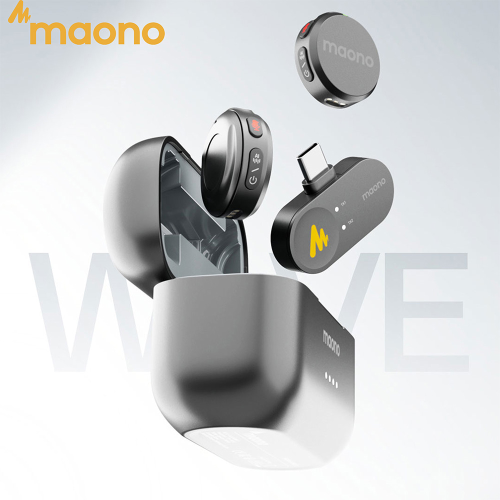 Mikrofon Lavalier Nirkabel MAO - Streaming Mic Condenser ulasan dan harga