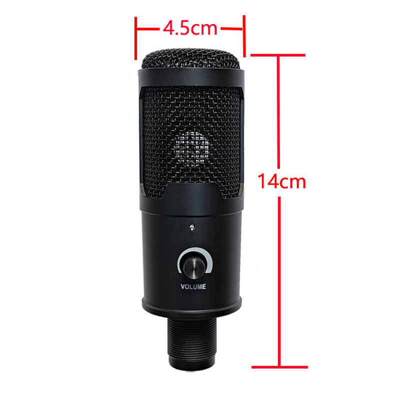 Mikrofon Kondensor USB 1.5M Mi - Streaming Mic Condenser ulasan dan harga