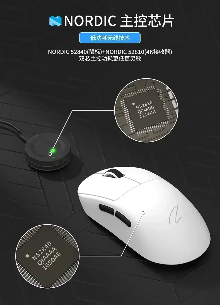 Zaopin Z2 Mouse Nirkabel 3 Mod - Esports Essential Gaming Pc ulasan dan harga