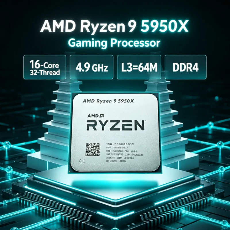 AMD Ryzen 9 5950X tanpa pendin - Amd Cpu Ryzen 9 ulasan dan harga