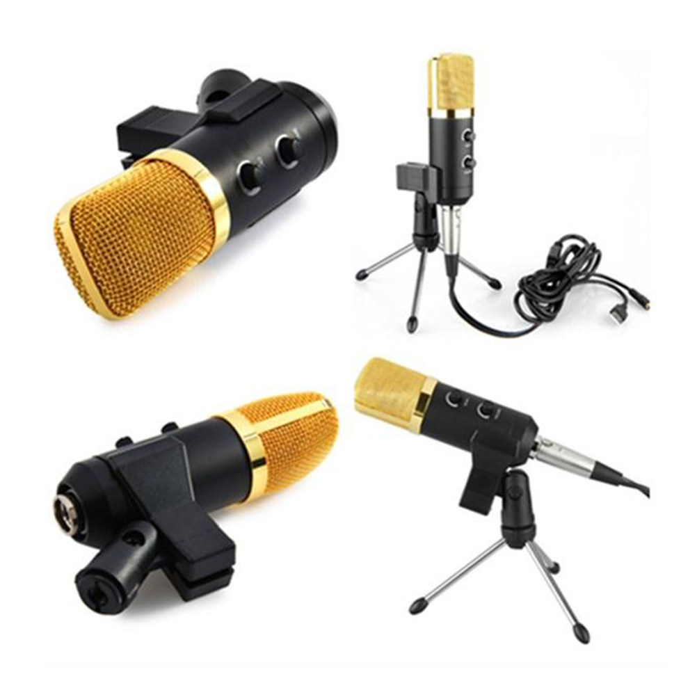 Mikrofon Kondenser USB F100tl, - Streaming Mic Condenser ulasan dan harga