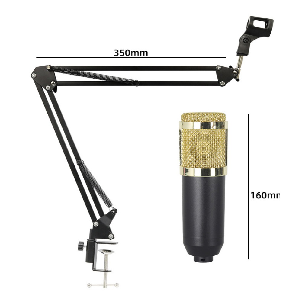 Kit Mikrofon Kondensor BM800 u - Streaming Mic Condenser ulasan dan harga