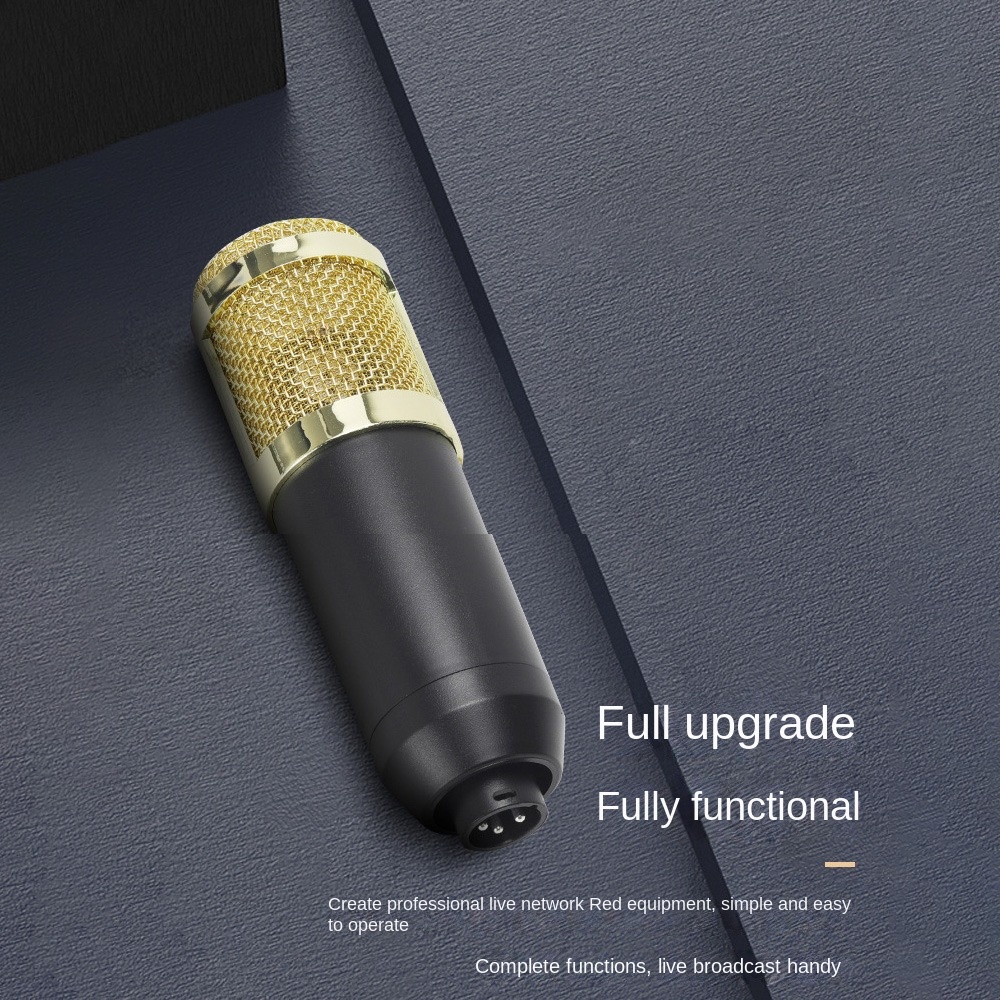 Kit Mikrofon Kondensor BM800 u - Streaming Mic Condenser ulasan dan harga