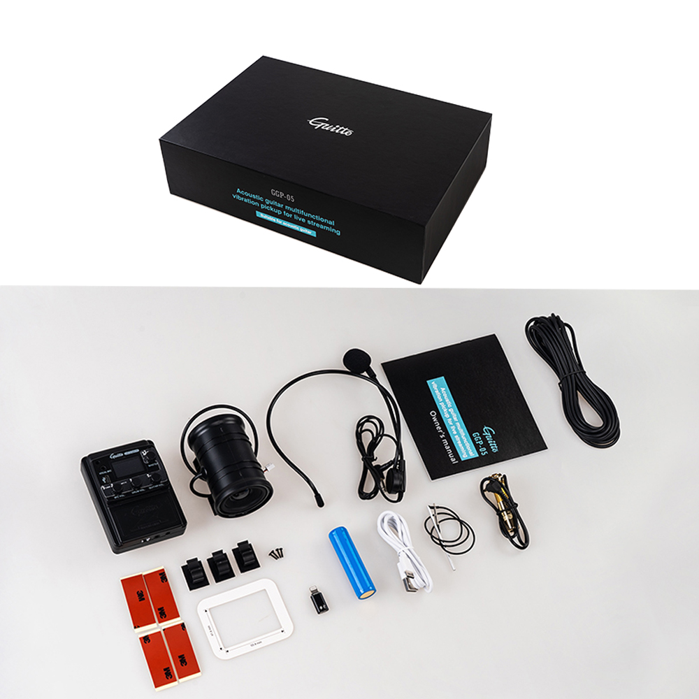 Sistem Pickup Gitar Akustik Gu - Streaming Mic Condenser ulasan dan harga