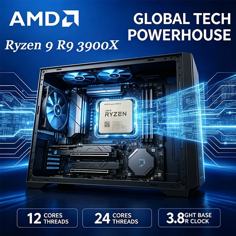 CPU Gaming AMD Ryzen 9 R9 3900 - Amd Cpu Ryzen 9 ulasan dan harga