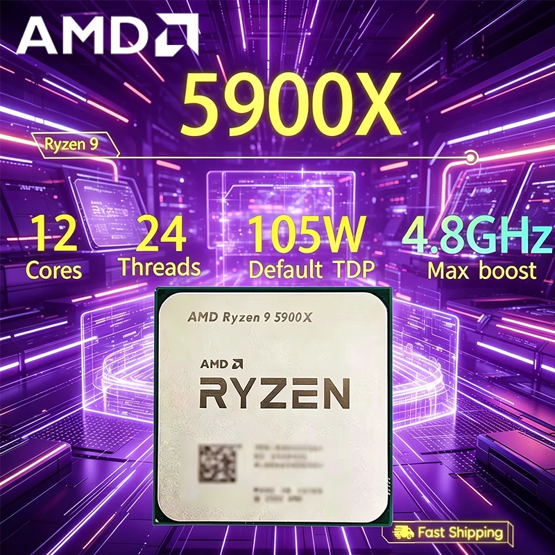 AMD Ryzen 9 5900X R9 5900X 3.7 - Amd Cpu Ryzen 9 ulasan dan harga