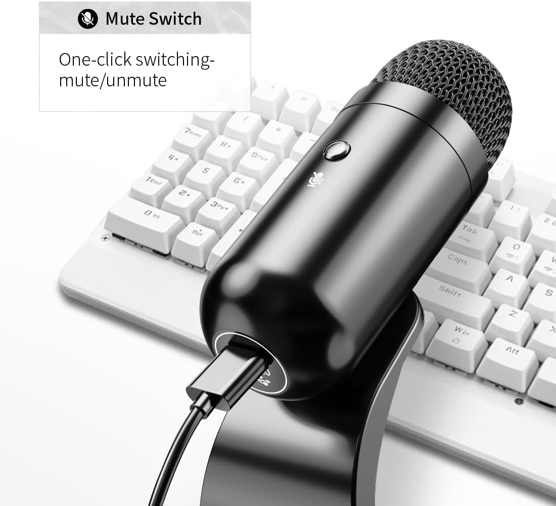 Mikrofon USB Profesional Konde - Streaming Mic Condenser ulasan dan harga