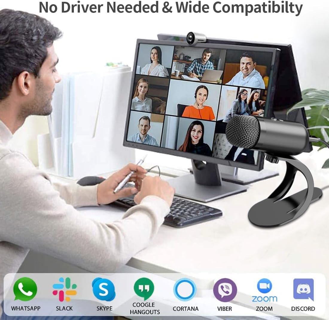 Mikrofon USB Profesional Konde - Streaming Mic Condenser ulasan dan harga