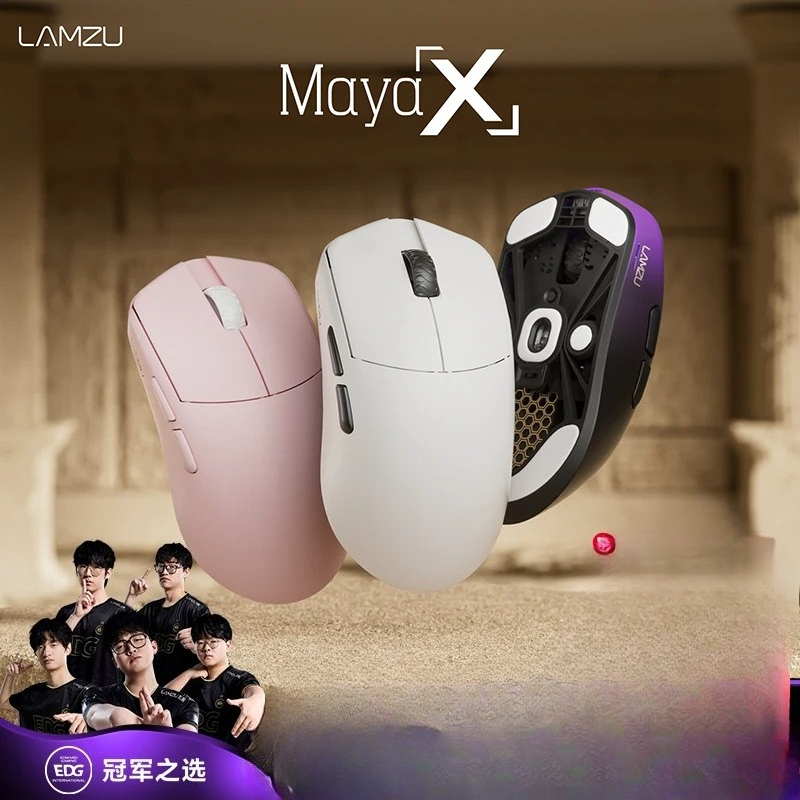 Mouse Gaming Ringan LAMZU Maya - Gaming X Esports ulasan dan harga