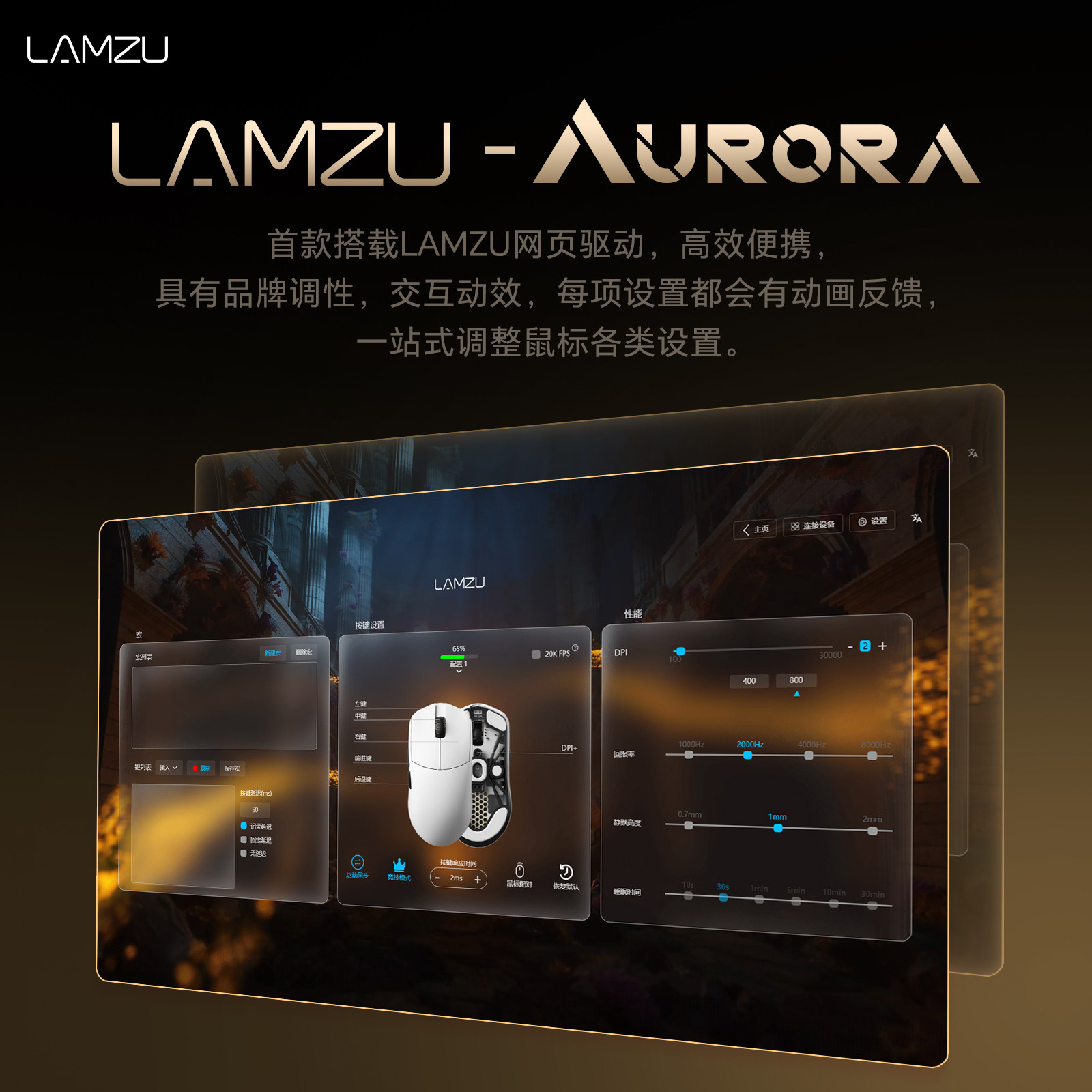 Mouse Gaming Ringan LAMZU Maya - Gaming X Esports ulasan dan harga