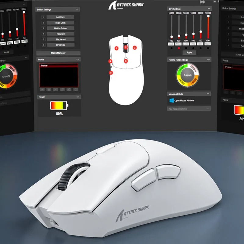 R1 ATTACK SHARK Mouse Gaming N - Esports Essential Gaming Pc ulasan dan harga