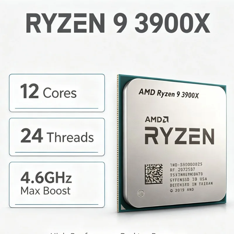 AMD CPU Ryzen 9 3900X, 12 inti - Amd Cpu Ryzen 9 ulasan dan harga