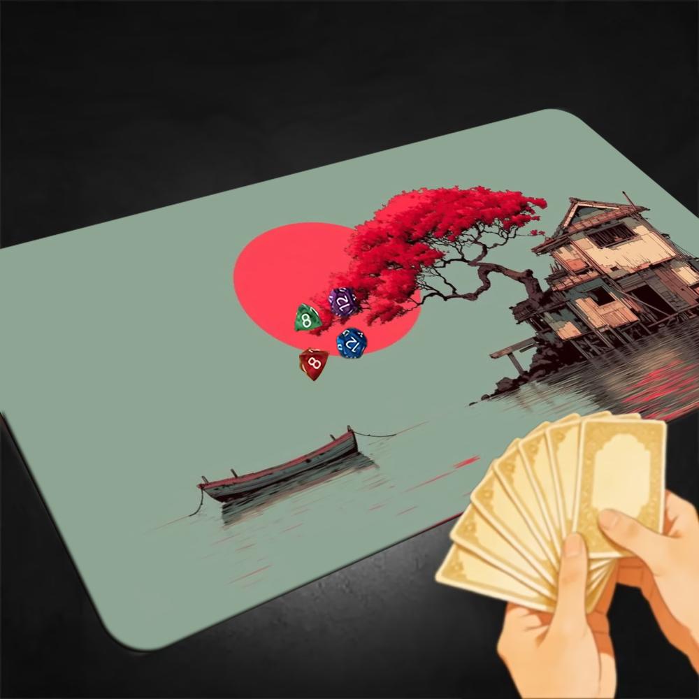 Alas Meja Anti-Selip Ukiyo-e L - Esports Gaming House ulasan dan harga