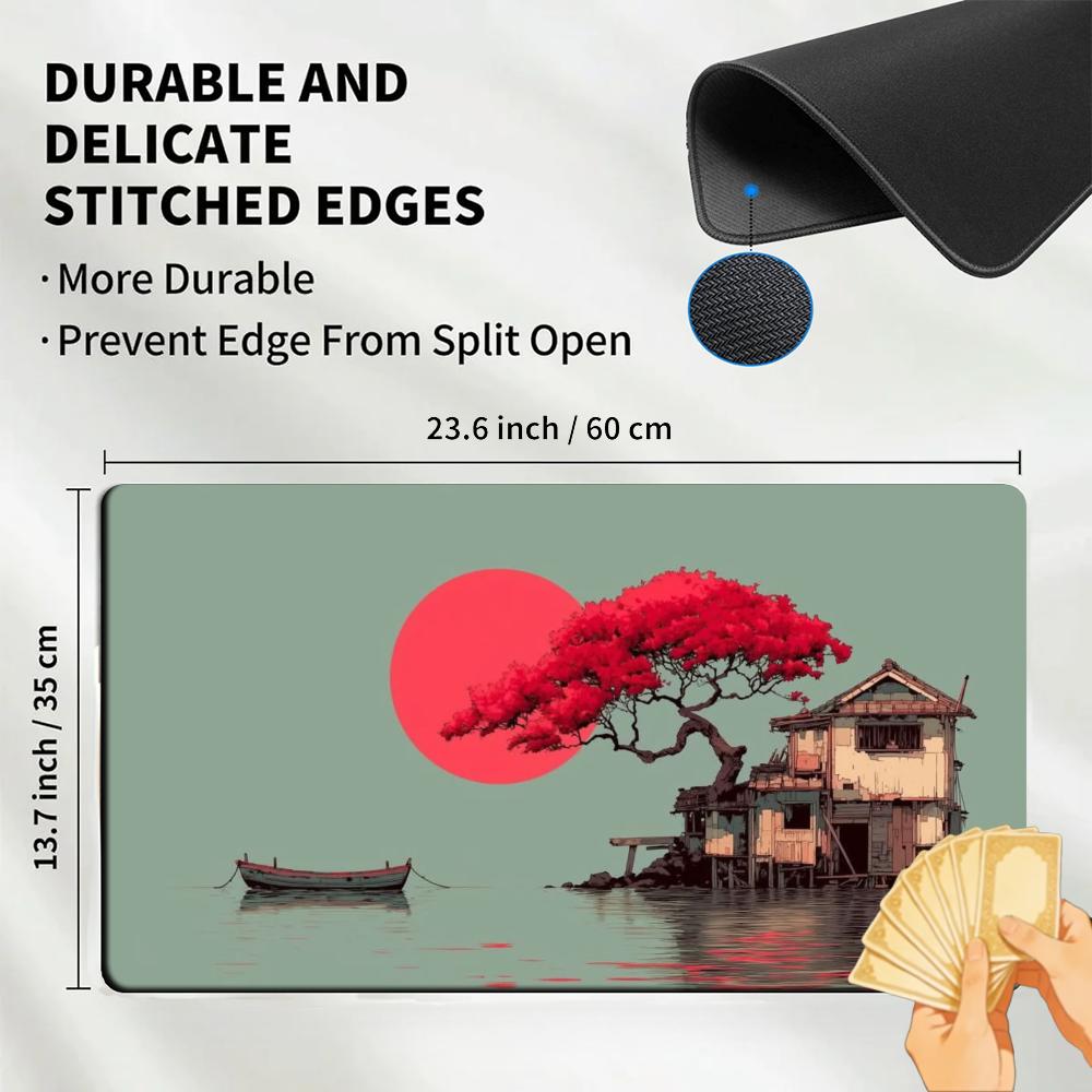 Alas Meja Anti-Selip Ukiyo-e L - Esports Gaming House ulasan dan harga